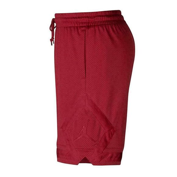 📦 NEW Men's Small NIKE AIR JORDAN Sportswear Diamond Mesh Shorts Red 939608-687 - Picture 3 of 5